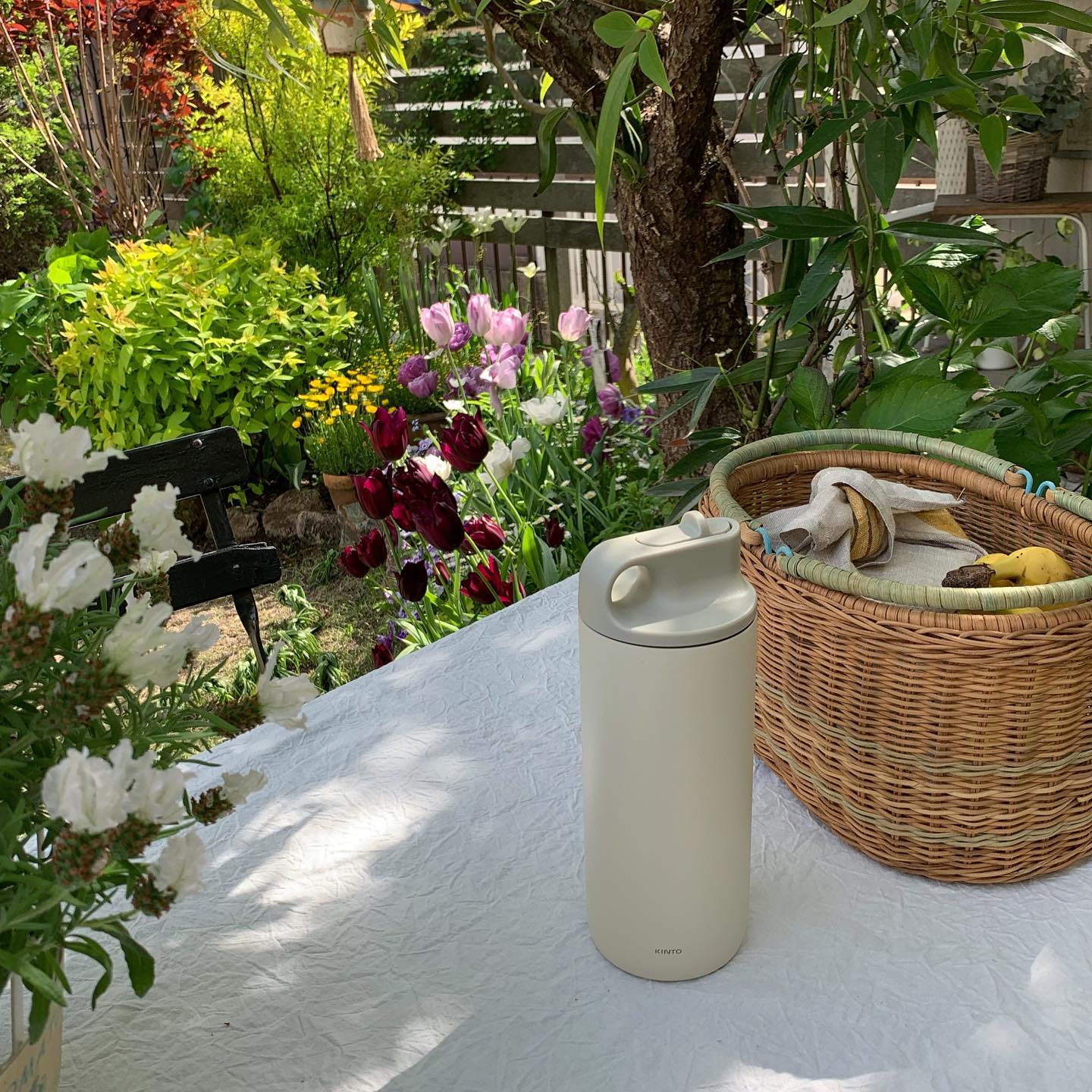 KINTO】 Active タンブラー 600ml ホワイト｜キッチン用品,お弁当箱