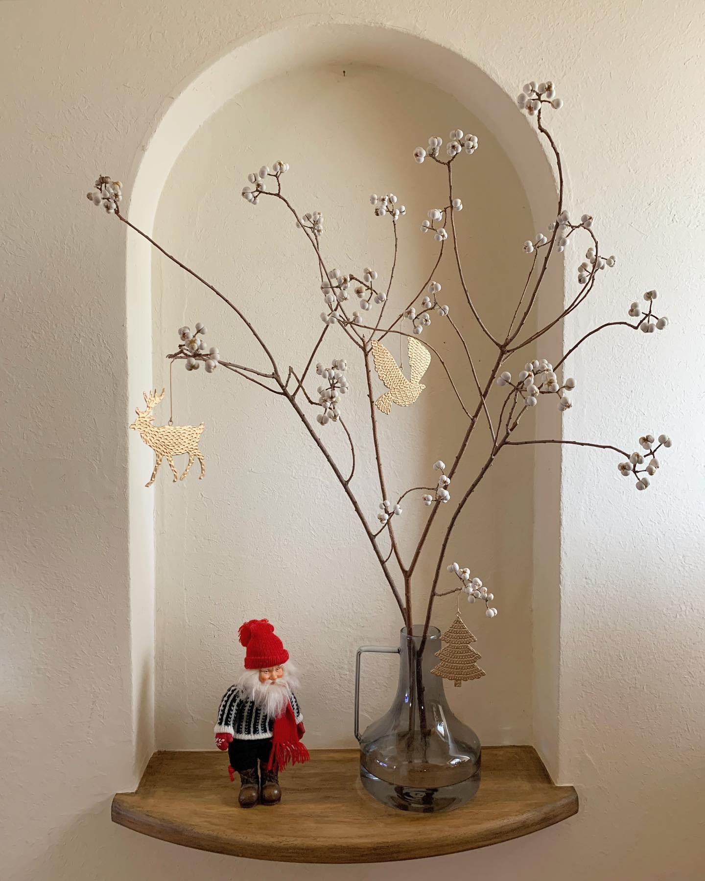 オーナメント Horn Please MADE】 ブリキ オーナメント エンボス ブレス 3個セット