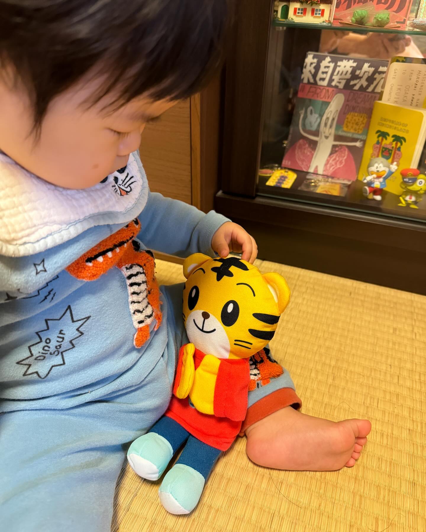 新品同様美品　しまじろうパペット　こどもちゃれんじ　ぷち　エデュトイ　DVD こどもちゃれんじぷち 特別号 しまじろうパペット 歯磨きミラー