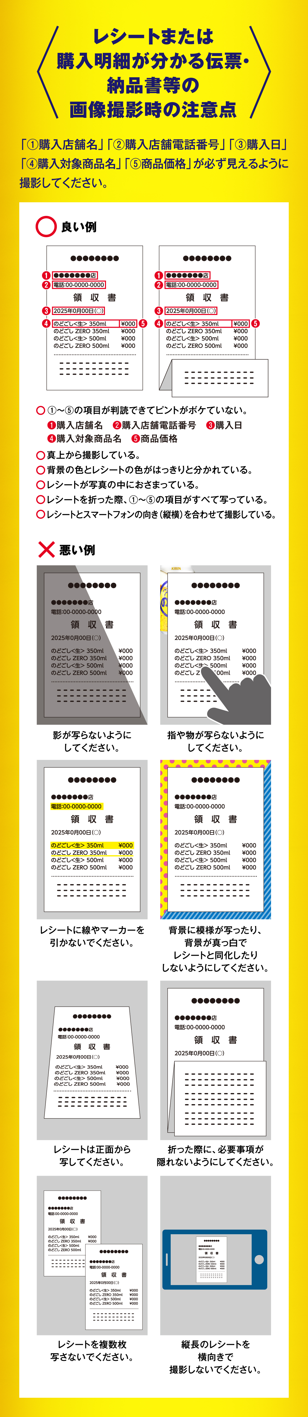キリン のどごし 赤と緑と黄の共演！「合計14,000食分山分け